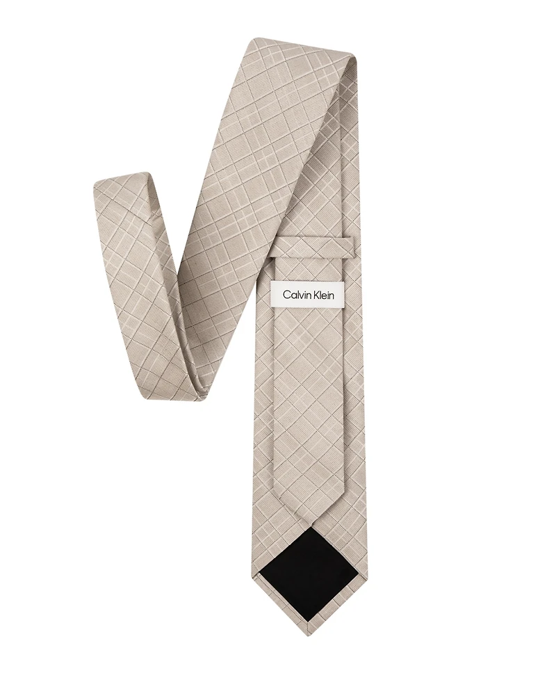 Calvin Klein Men's Larson Plaid Tie