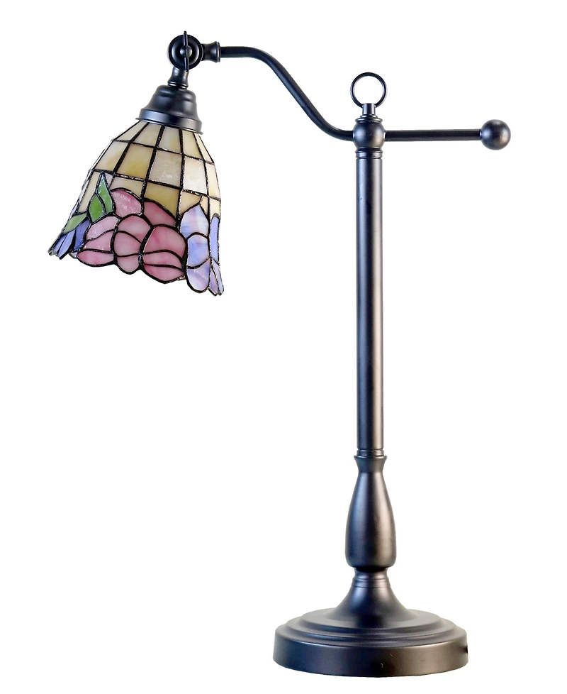 Dale Tiffany De Anza 24" Handmade Tiffany Desk Lamp