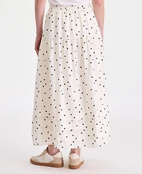 On 34th Women's Dot-Print Tiered Midi Skirt, Macy's Exclusive