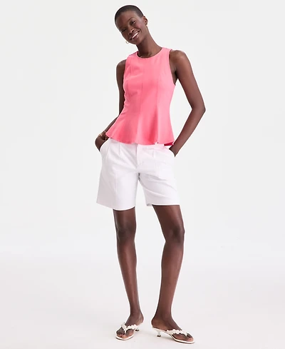 On 34th Women's Sleeveless Princess Seam Ponte Top, Macy's Exclusive