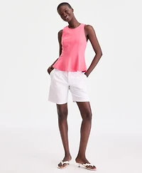 On 34th Women's Sleeveless Princess Seam Ponte Top, Macy's Exclusive