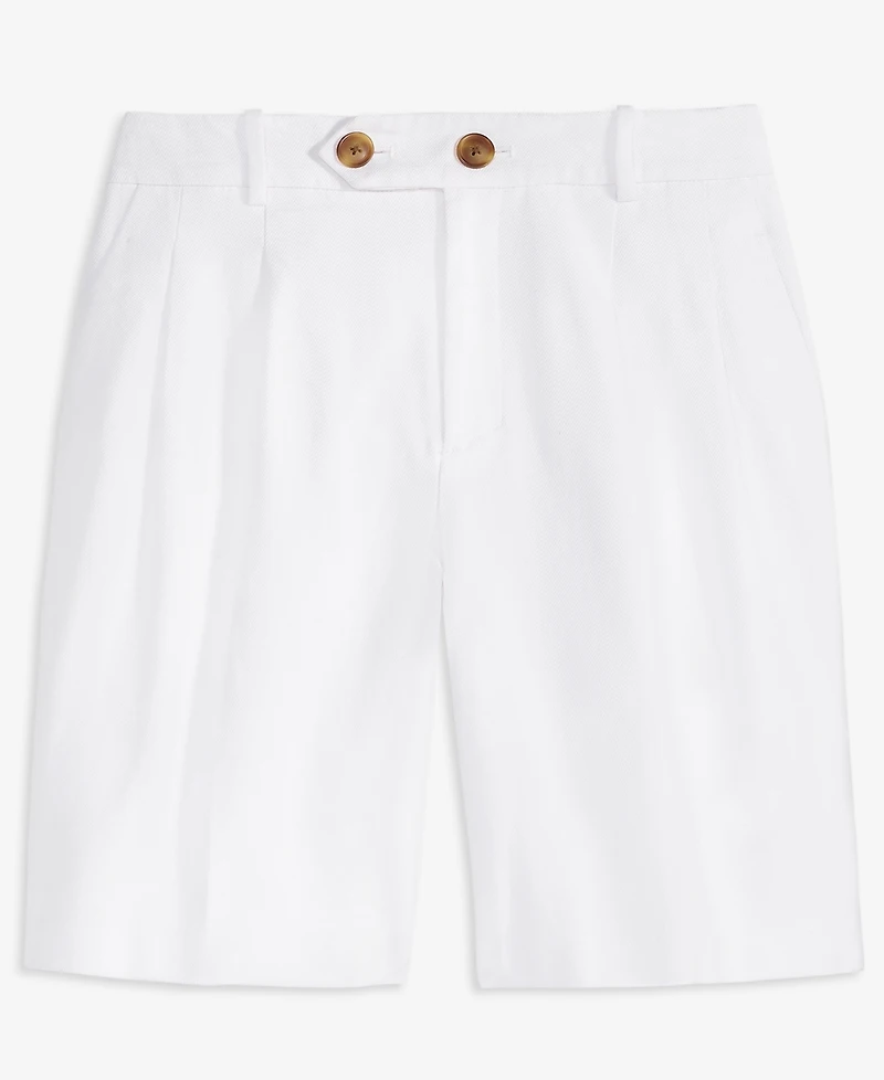 On 34th Women's High-Rise Linen-Blend Bermuda Shorts, Macy's Exclusive