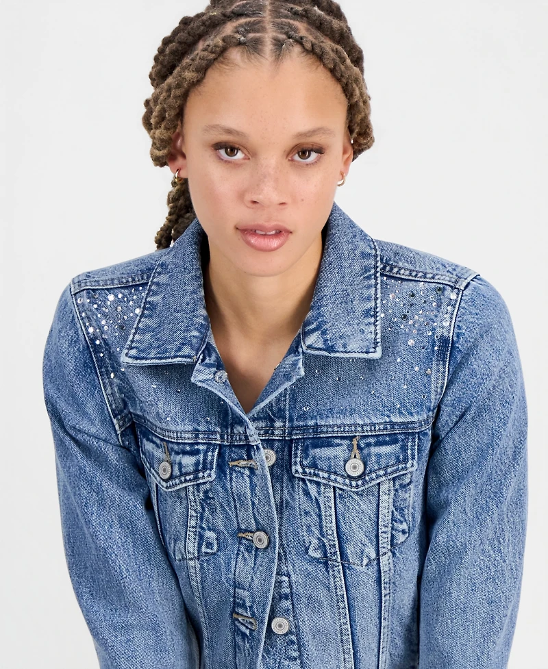 Lucky Brand Women's Tomboy Denim Trucker Jacket