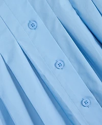 On 34th Women's Pleated Waist Midi Shirtdress, Macy's Exclusive