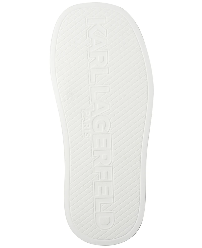Karl Lagerfeld Paris Women's Opal Bonjour Platform Slide Sandals