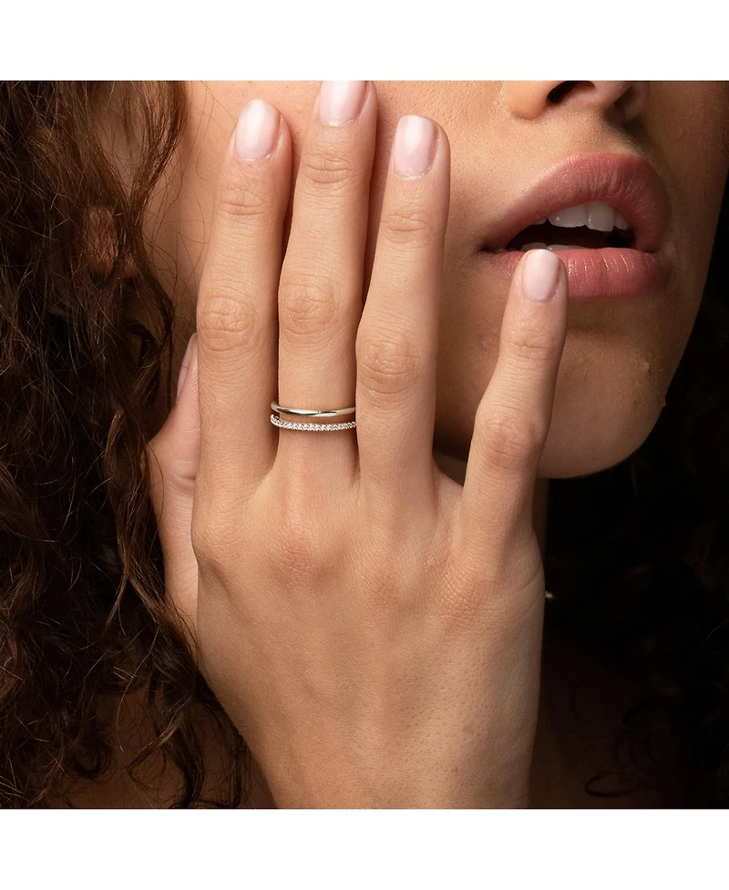 Grace Double Band Adjustable Ring