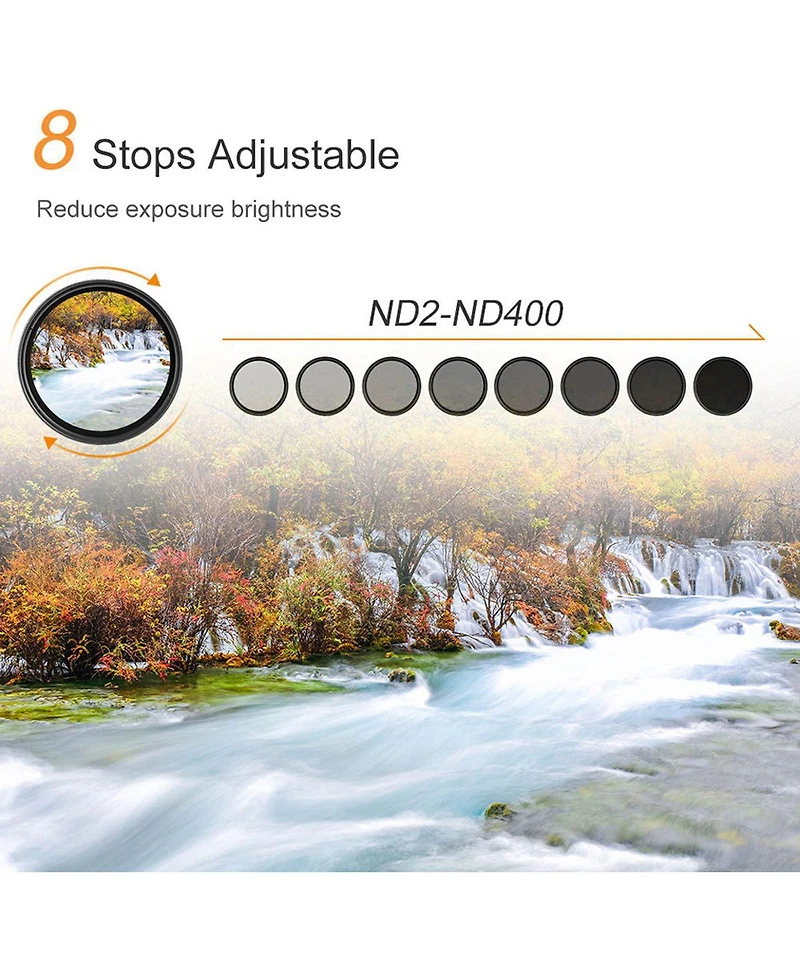 K&F Concept Variable ND2-400 67mm