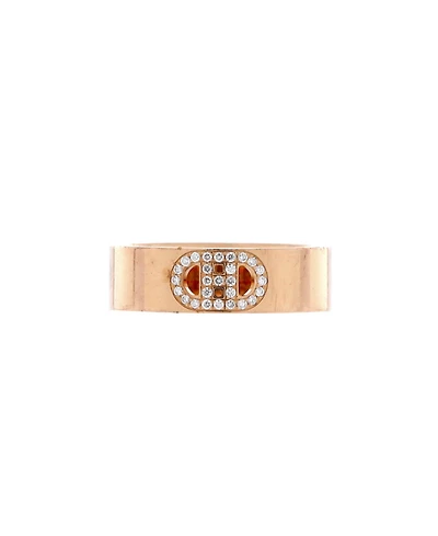 Pre-Owned HERMES H d'Ancre Ring