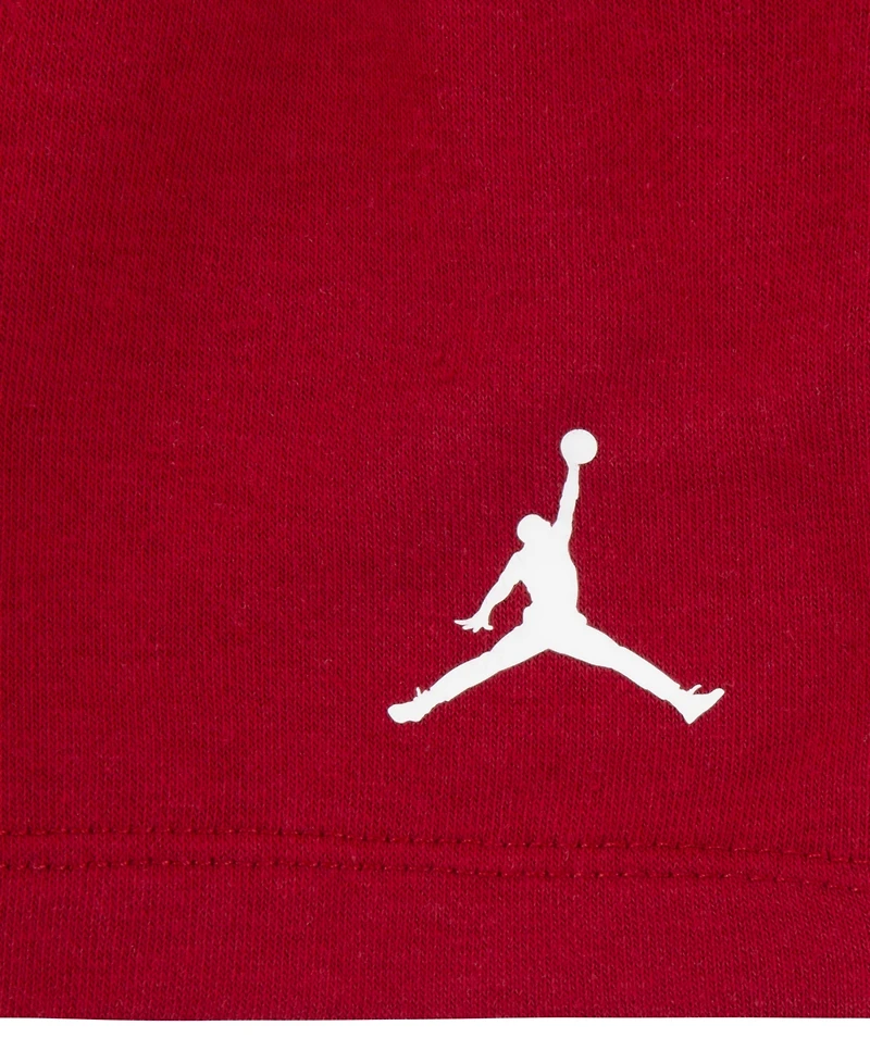 Jordan Baby Boys Jumbo Jump Man T Shirt and Shorts, 2 Piece Set