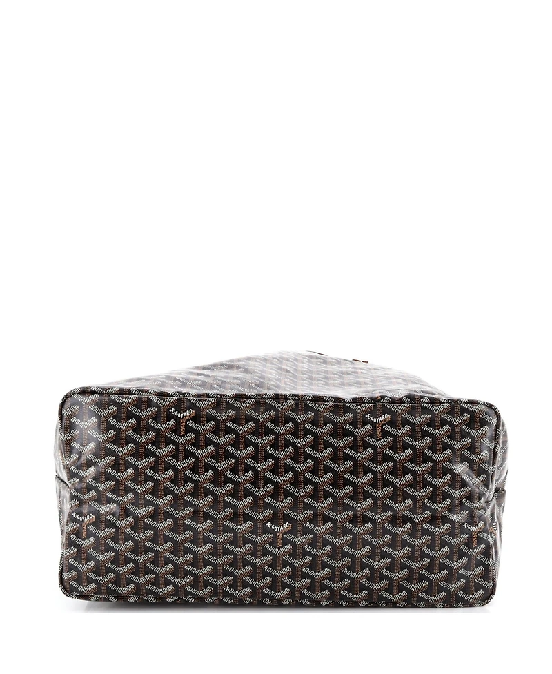 Pre-Owned Goyard Gm Saint Louis Reversible Tote Coated Canvas and Printed Canvas