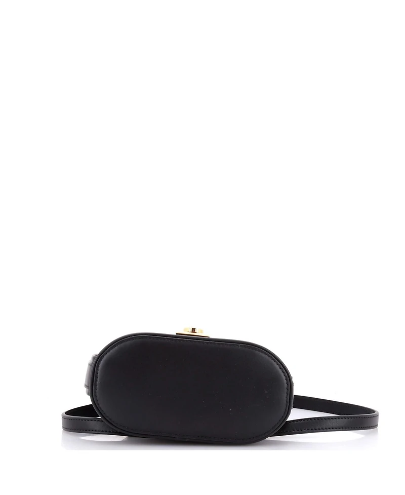 Pre-Owned Salvatore Ferragamo Mini Gancini Buckle Hobo Leather