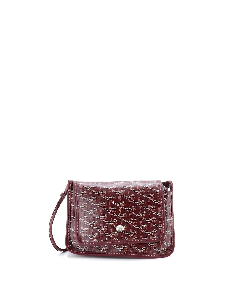 Pre-Owned Goyard Plumet Clutch Wallet Coated Canvas