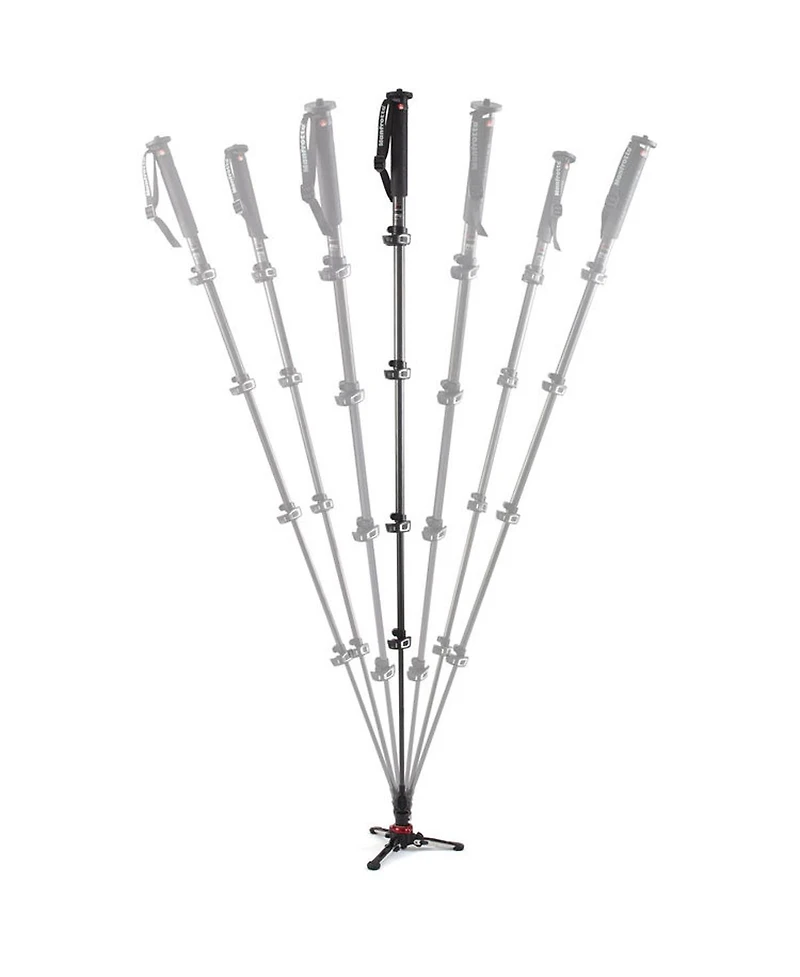 Manfrotto Xpro Monopod+ 5-Section Carbon Fiber Video Monopod