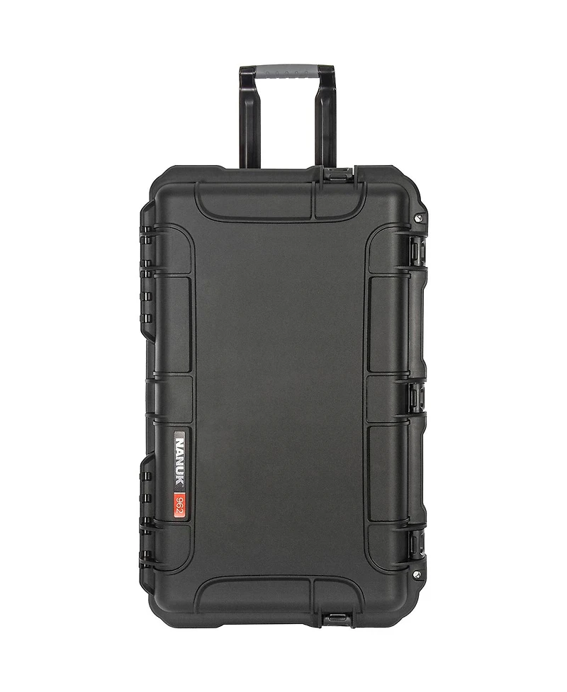 Nanuk 962 Wheeled Waterproof Hard Case with 6-Pocket Lid Organizer and Padded Divider