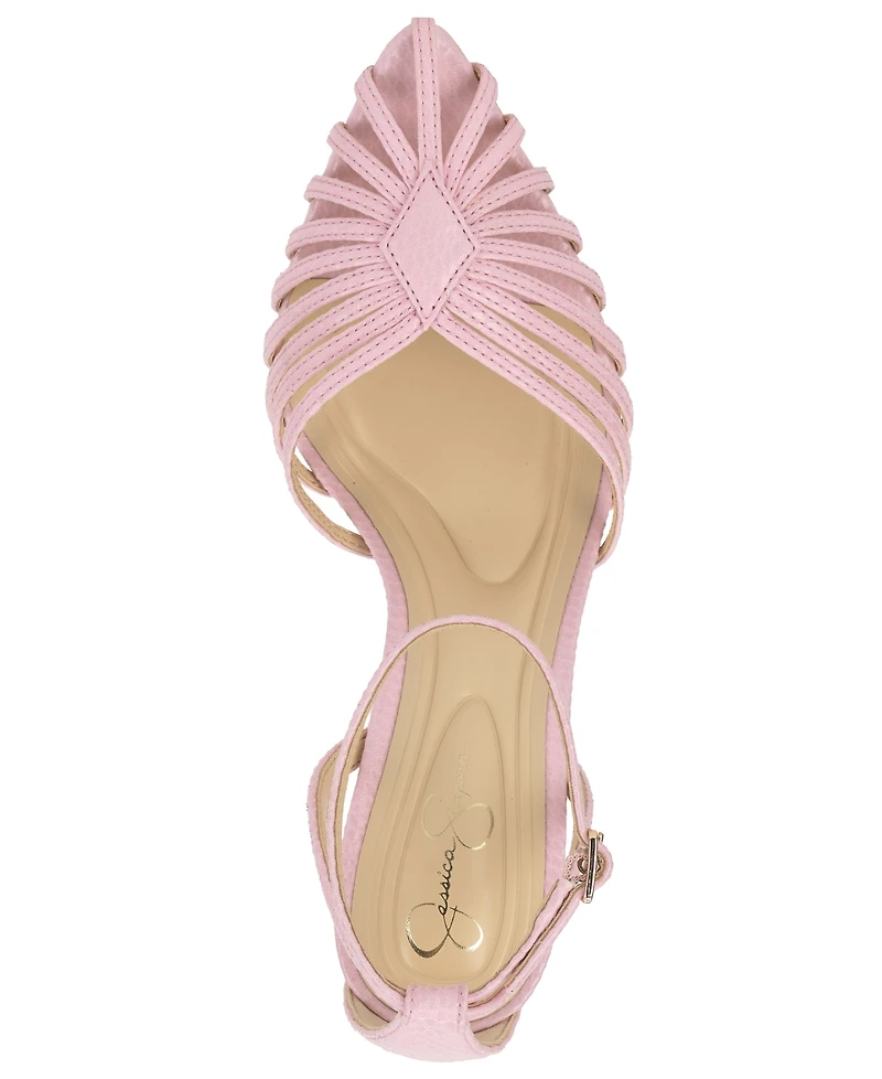 Jessica Simpson Women's Paveri Huarache Strappy Stiletto Pumps