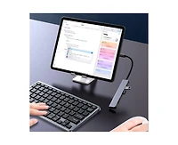 Risokeys 7-in-1 Usb-c Hub, 4K Hdmi Output, Usb 3.0 Data Transfer | Ideal for Home Office, Travel, Content Creation