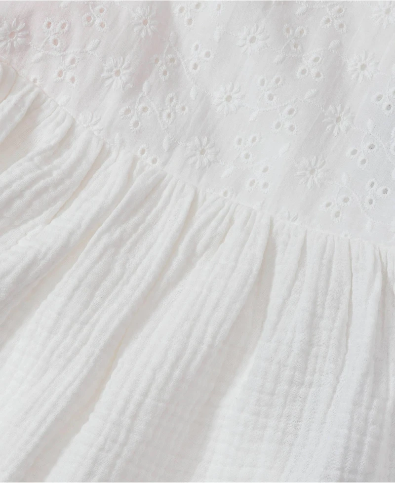 Lands' End Girls Woven Tank Top