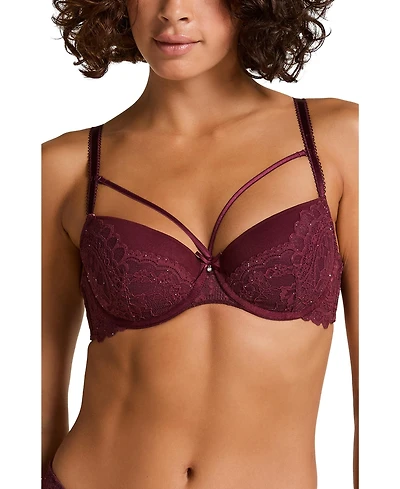 Hunkemoller Women's Marine Padded Underwired Bra