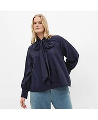 City Chic Women's Kelsey Neck Tie Top