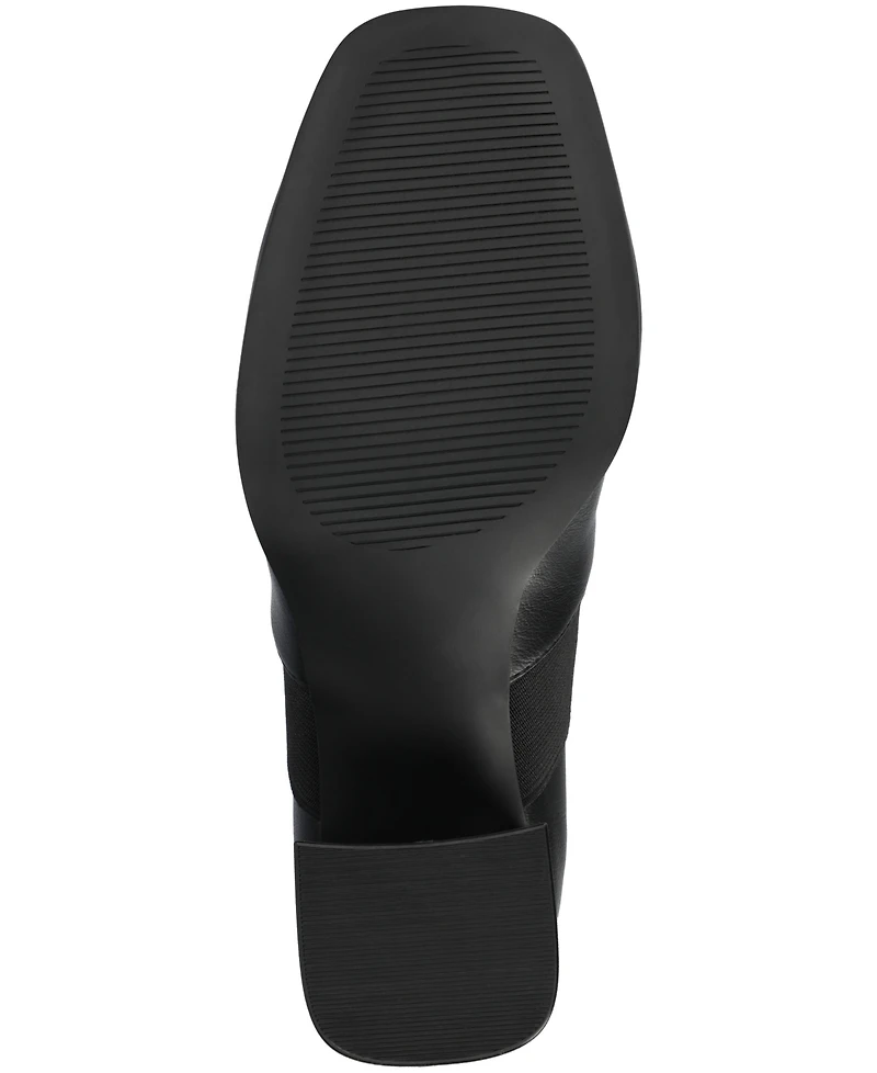 Journee Collection Women's Maeve Medium Square Toe Dress Booties