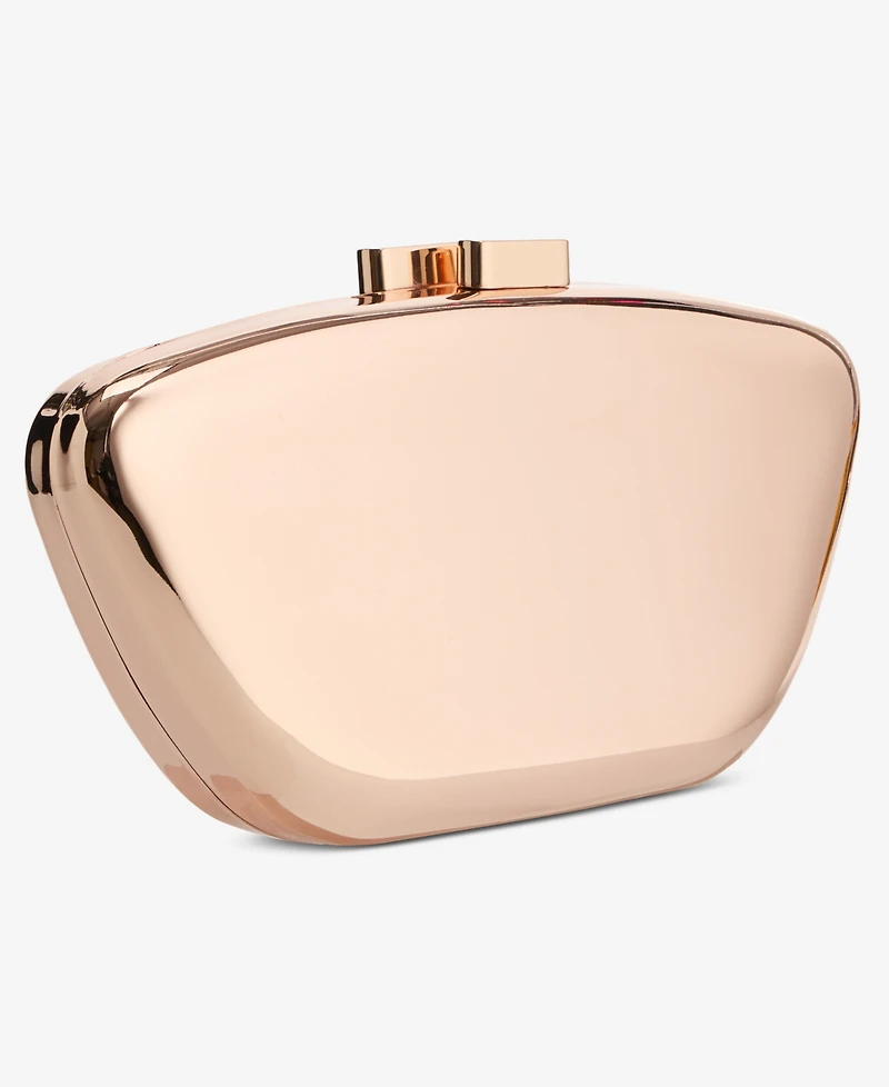 I.n.c. International Concepts Minaudiere Metallic Small Clutch Handbag, Macy's Exclusive