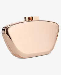 I.n.c. International Concepts Minaudiere Metallic Small Clutch Handbag, Macy's Exclusive