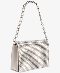 I.n.c. International Concepts Crystal and Imitation Mini Pearl Clutch Hanbag, Macy's Exclusive
