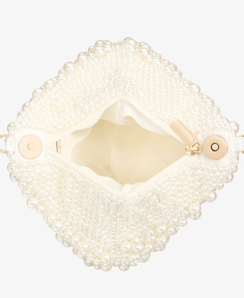 Doris Pearl Medium Clutch Handbag