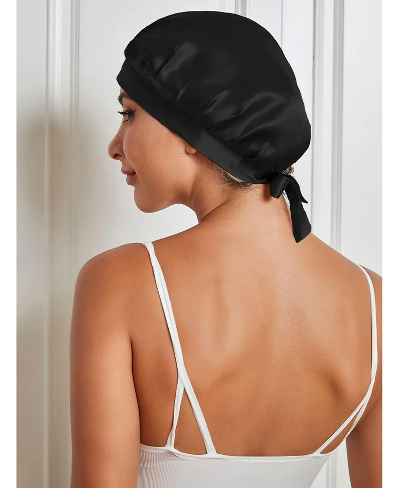 Silksilky Pure Silk Classic Ribbon Bonnet