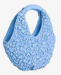 On 34th Alyii Ruched Stripe Top Handle, Macy's Exclusive