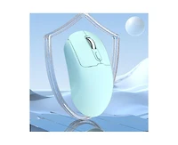 Risokeys Rechargeable Dual-Mode Wireless Mouse, Minimalist Design, Easy to Use, Universal for Laptops, Ideal for Office