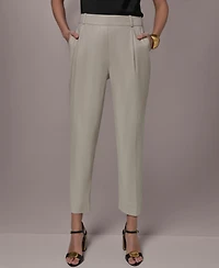 Donna Karan New York Women's Pleated Straight Pants
