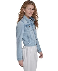 Nautica Jeans Women's Classic Denim Trucker Jacket