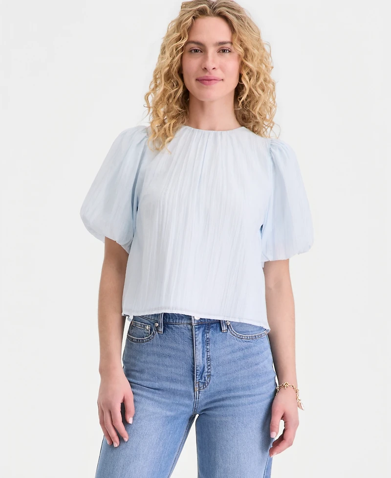 On 34th Women's Puff Sleeve Blouse, Macy's Exclusive