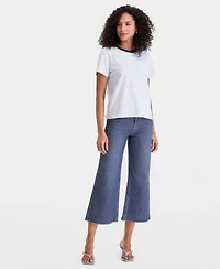 On 34th Women's 100% Cotton Pocket T-Shirt, Macy's Exclusive