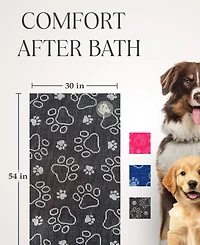 Delilah Home Drytek High Performance Dog Bath Towel 30" X 54"