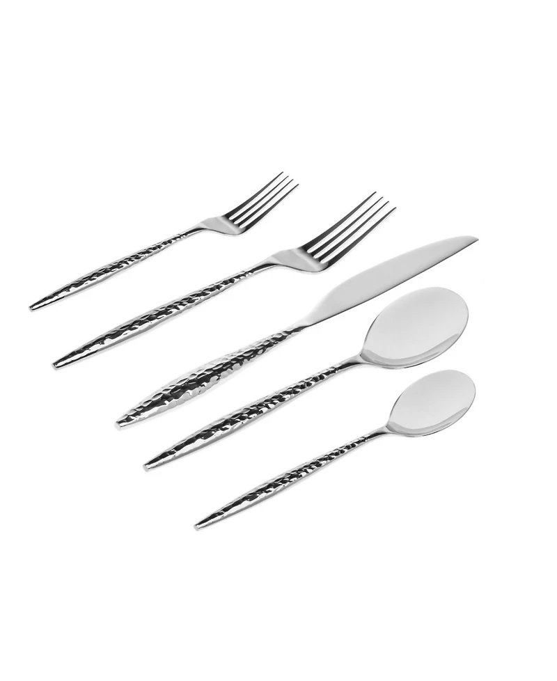 Godinger Avelino Mirror 20 Piece Flatware Set, Service for 4