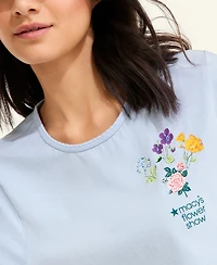 Macy's Flower Show Women's Short-Sleeve State Flowers T-Shirt
