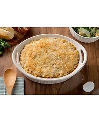 Corningware French White 2.5-Qt. Oval Casserole with Glass Cover