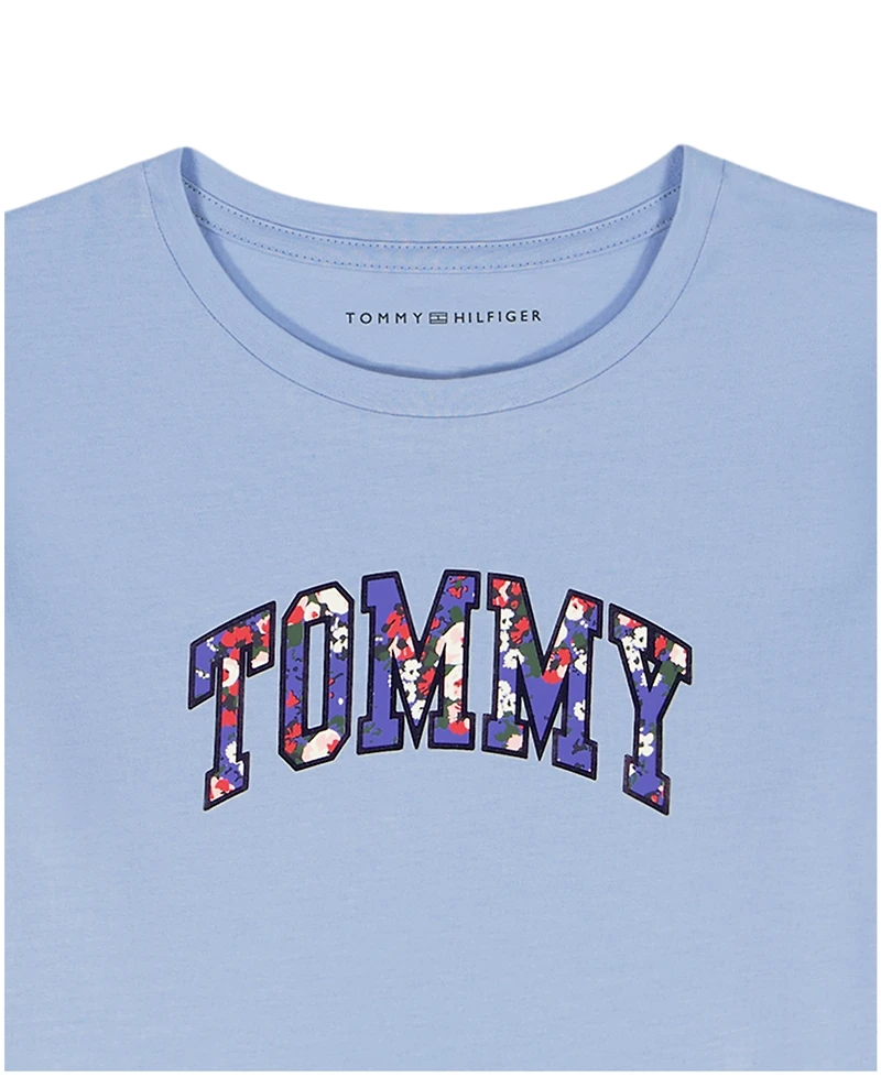 Tommy Hilfiger Girls' 7-16 Oversized Short-Sleeve T-Shirt
