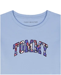 Tommy Hilfiger Girls' 7-16 Oversized Short-Sleeve T-Shirt