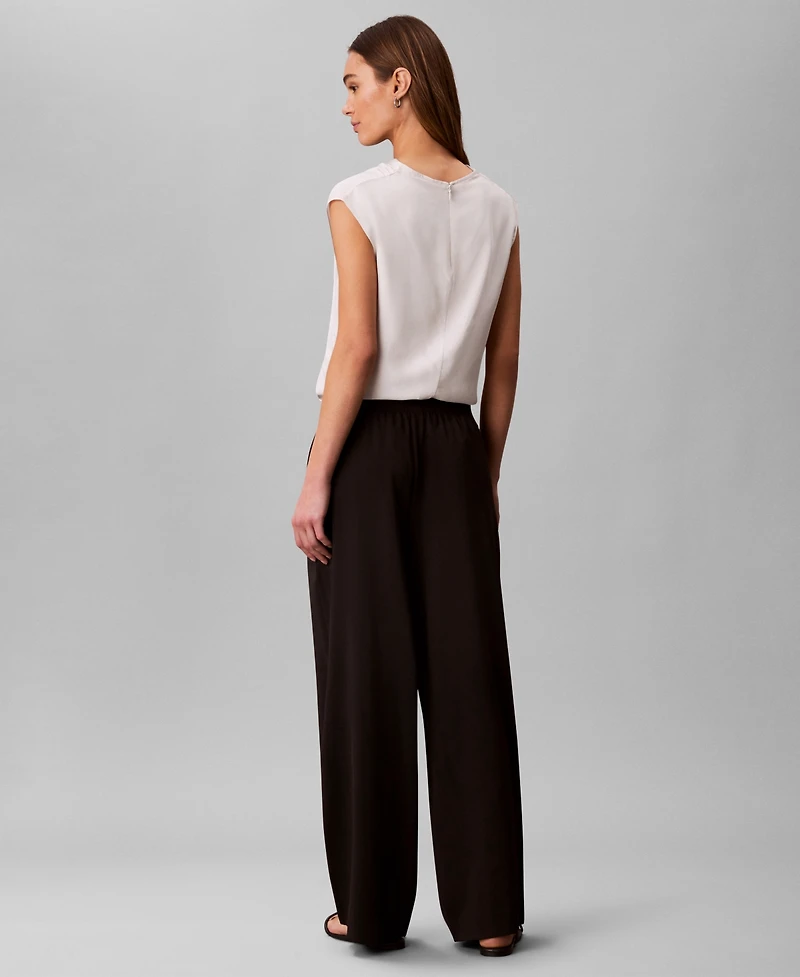 Calvin Klein Women's Good Hero Zip-Fly Pants