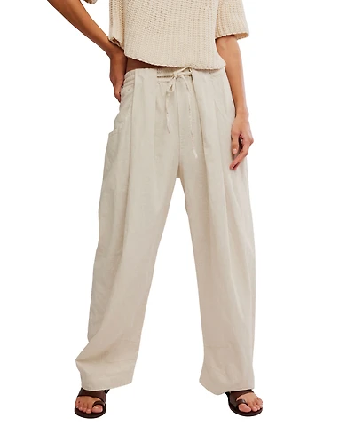 Free People Women's Chambers Laid Back Pull-On Pants