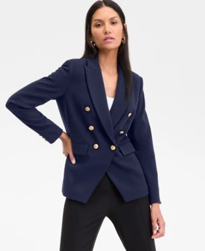 I.N.C. International Concepts Womens Double Breasted Blazer Xs 3x Exclusively At Macys