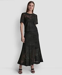 Dkny Womens Croton Lace Top Croton Lace Skirt