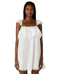 Bb Dakota Women's Leta Square Neck Dress