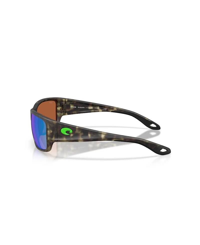 Costa Del Mar Men's Polarized Schoolie Sunglasses, 6S9132