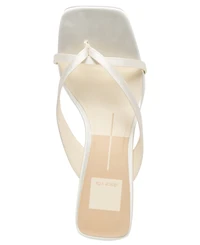 Dolce Vita Women's Brevel Thong Low Block Heel Dress Sandals