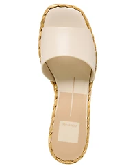 Dolce Vita Women's Dixi Slide-Low Raffia Heel Dress Sandals