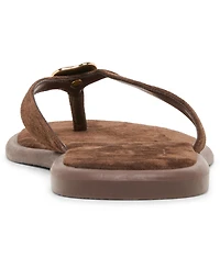 Dolce Vita Women's Jaina Dome Embellished Thong Flat Sandals